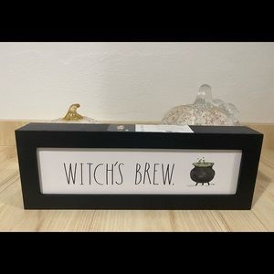 Rae Dunn Witches Brew sign